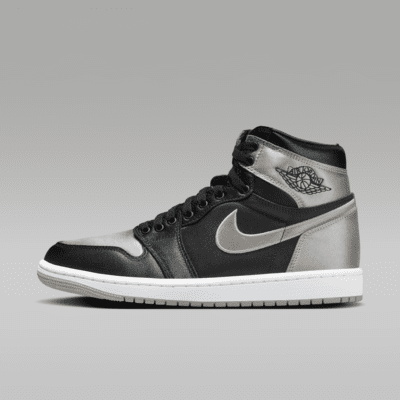AIR JORDAN 1 RETRO HIGH OG BLACK/MEDIUM GREY-WHITE